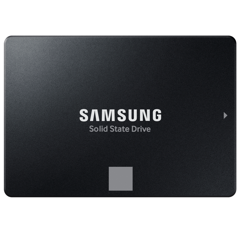 Твердотельный накопитель Samsung SSD 870 EVO, 2 ТБ, 3D MLC, чтение 560 МБ/с, 1200 ТБ
