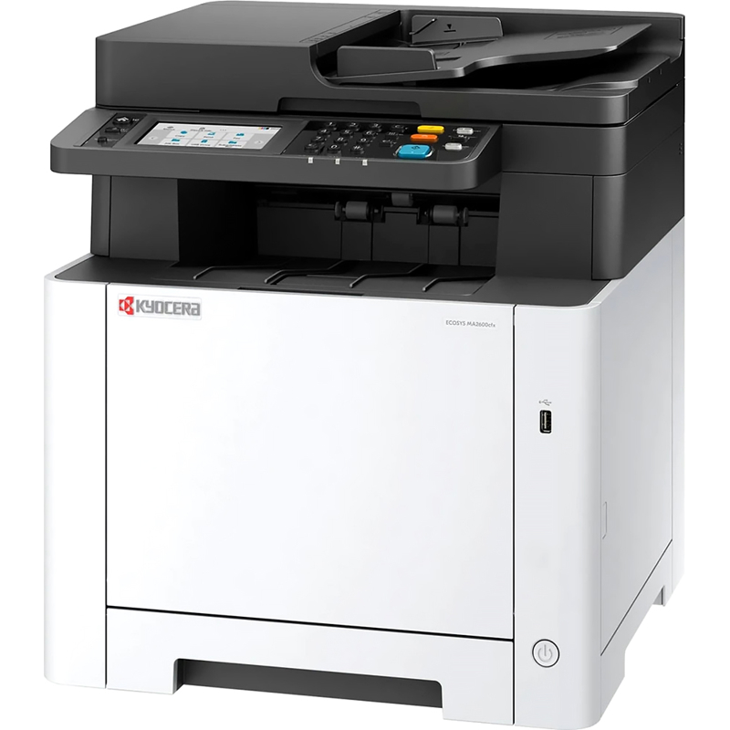 МФУ лазерное Kyocera Ecosys MA2600cfx, A4, цветная печать, USB, Ethernet, печать 1200x1200 dpi, фото 3
