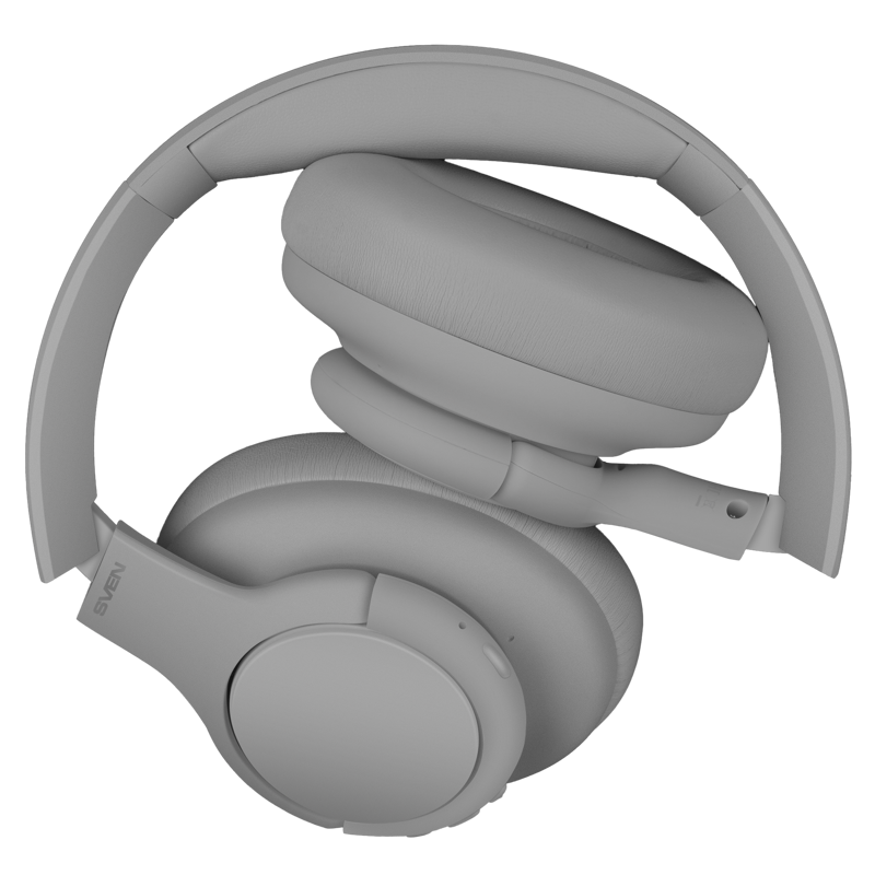 Беспроводные стереонаушники с микрофоном SVEN AP-B800MV, серый (Bluetooth, hybrid ANC, APP, 4 mics 500mAh) (SV-022747), фото 3