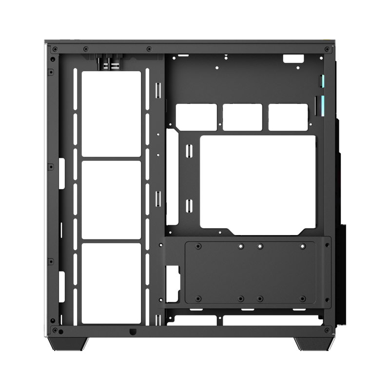 Корпус для ПК Ocypus Delta C74 BK ARGB, Midi Tower, чёрный, под ATX, mATX, mITX, подсветка ARGB, фото 8