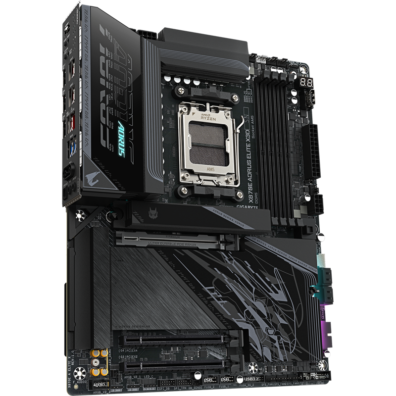 Материнская плата Gigabyte X870E A ELITE X, AM5, AMD X870E, ATX, DDR5