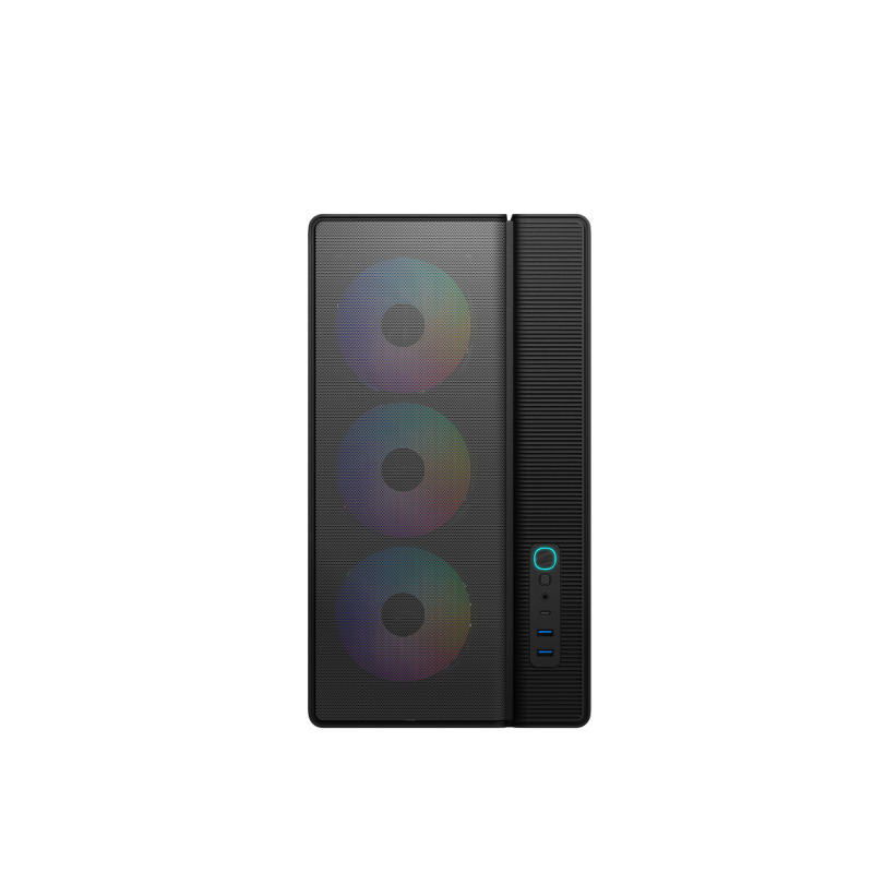 Корпус для ПК Sama S50, Midi Tower, чёрный, под ATX, mATX, Mini-ITX, подсветка ARGB, фото 6