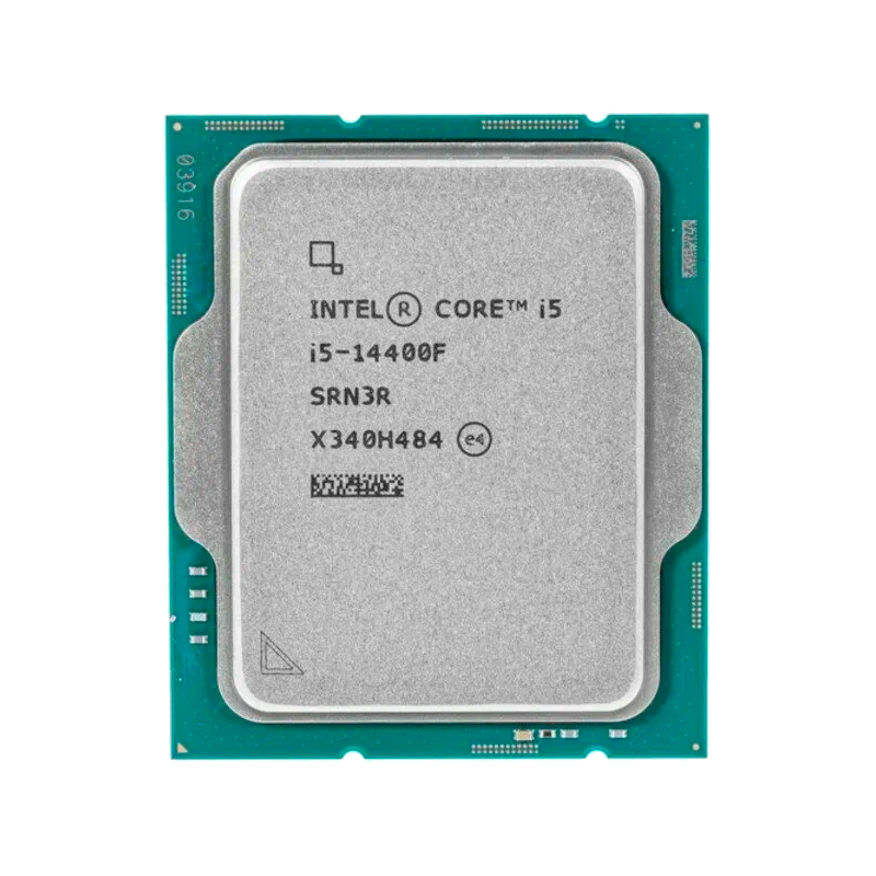 Процессор Intel Core i5-14400F, FCLGA1700, OEM, 10 ядер, 16 потоков, до 4.7 ГГц, Raptor Lake, фото 2