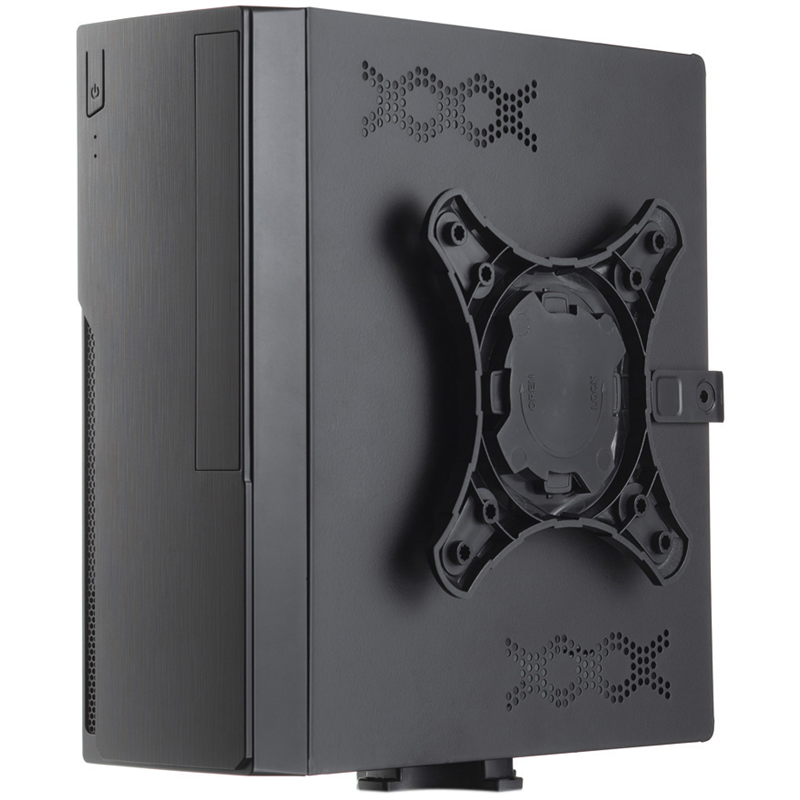 Корпус для ПК Foxline FL-BQ5, Slim-Desktop mITX, с БП 220 Вт, чёрный, под Mini-ITX, фото 3