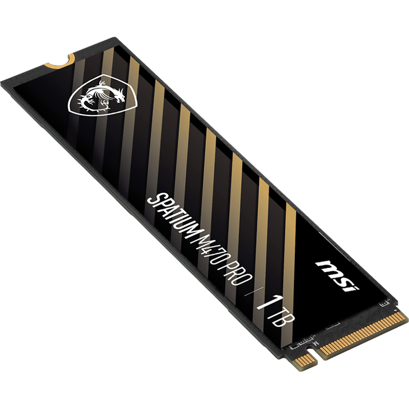 Твердотельный накопитель MSI SSD SPATIUM M470 Pro, 1 ТБ, 3D TLC, чтение 6000 МБ/с, 320 ТБ, фото 4