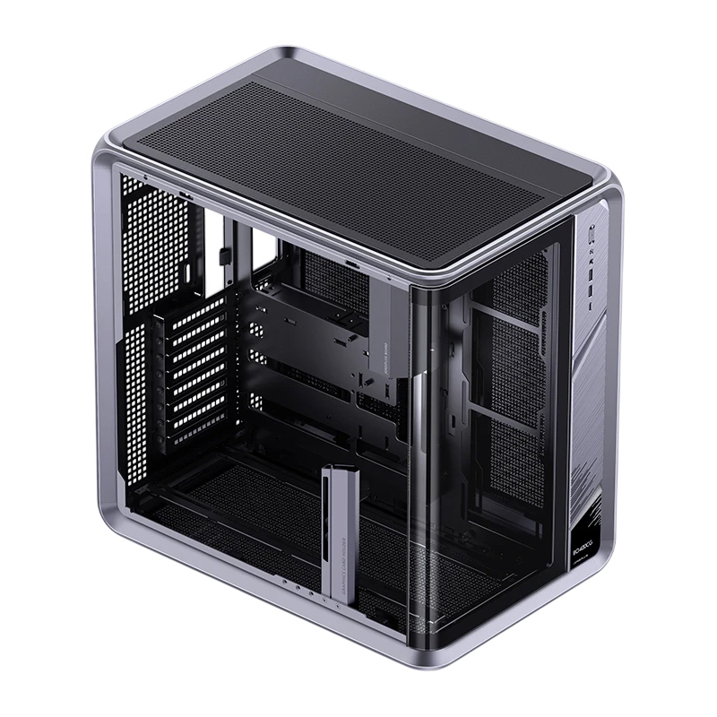 Корпус для ПК Jonsbo BO400CG, Midi Tower, серый, под ATX, mATX, mITX, материал закалённое стекло, сталь, фото 7