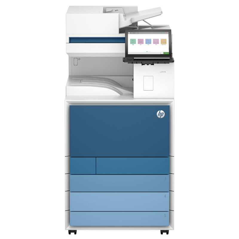 МФУ лазерное HP Color LaserJet Enterprise Flow 8801z, A3, 60 стр./мин, двусторонняя печать, USB, Ethernet