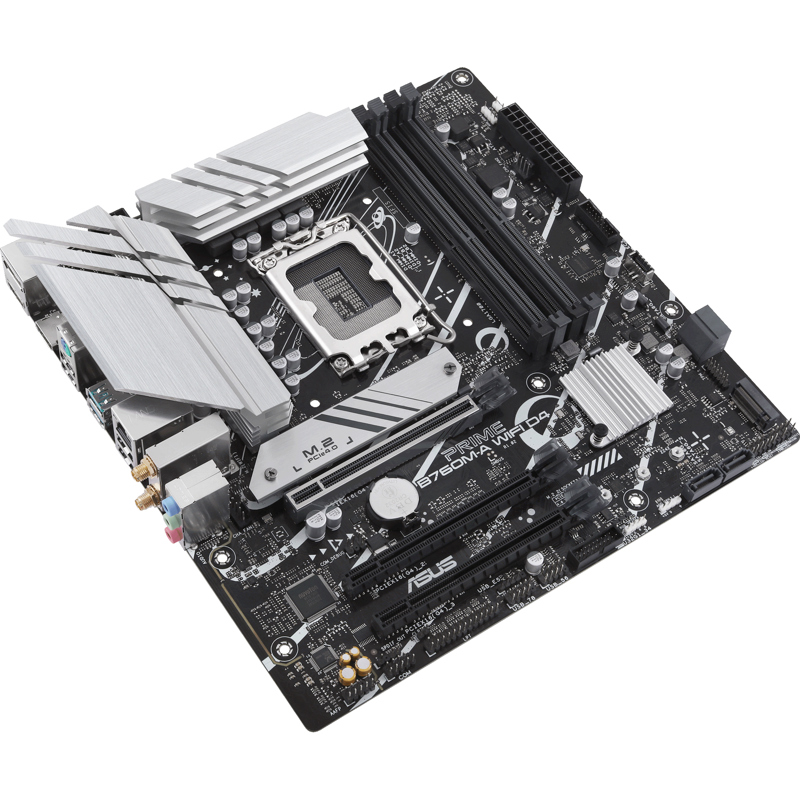 Материнская плата ASUS PRIME B760M-A WIFI D4, LGA1700, Intel B760, Micro-ATX, DDR4, фото 5