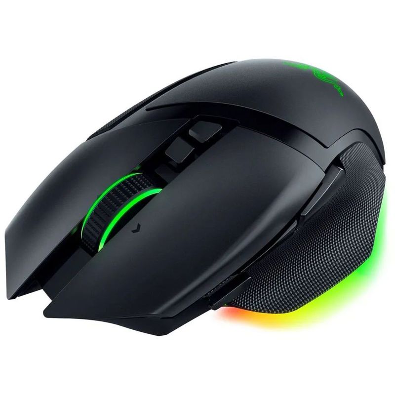 Мышь Razer Basilisk V3 Pro 35K, радиоканал, 35000 dpi, чёрный, подсветка, фото 4