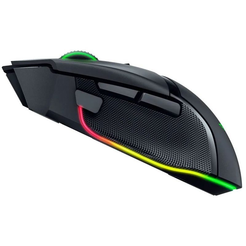 Мышь Razer Basilisk V3 Pro 35K, радиоканал, 35000 dpi, чёрный, подсветка, фото 5