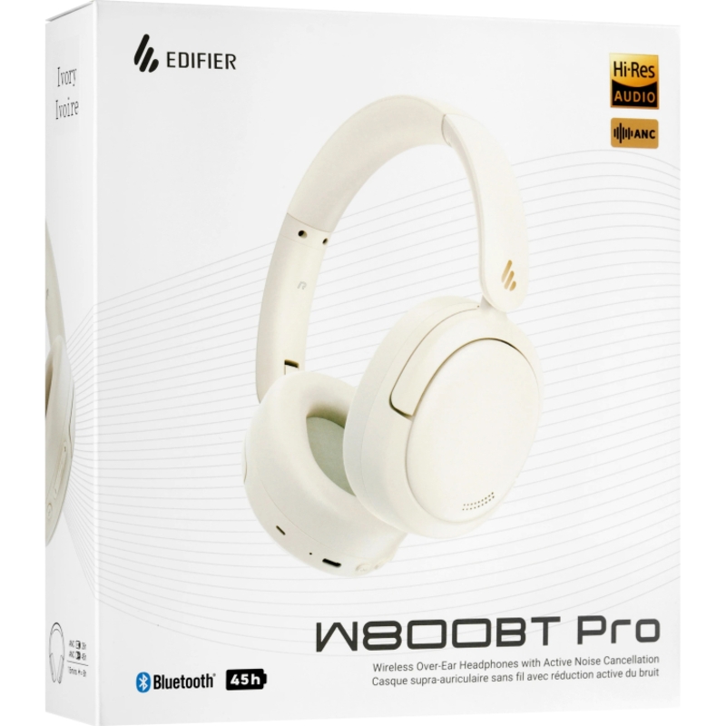 Гарнитура Edifier W800BT Pro, слоновая кость, фото 8