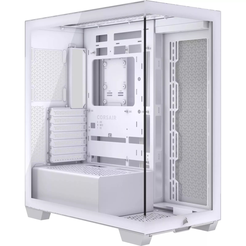 Корпус для ПК Corsair 3500X, Midi Tower, белый, под ATX, E-ATX, mATX, Mini-ITX