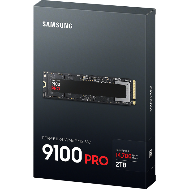 SSD Samsung 9100 PRO, 2 ТБ, M.2 (22×80 мм), NVMe 2.0, PCIe 5.0 x4, V-NAND TLC, фото 5