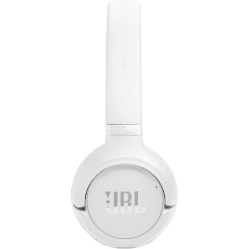 Наушники JBL T530BT, Bluetooth 6.0, USB Type-C, накладные, белый, крепление оголовье, фото 9
