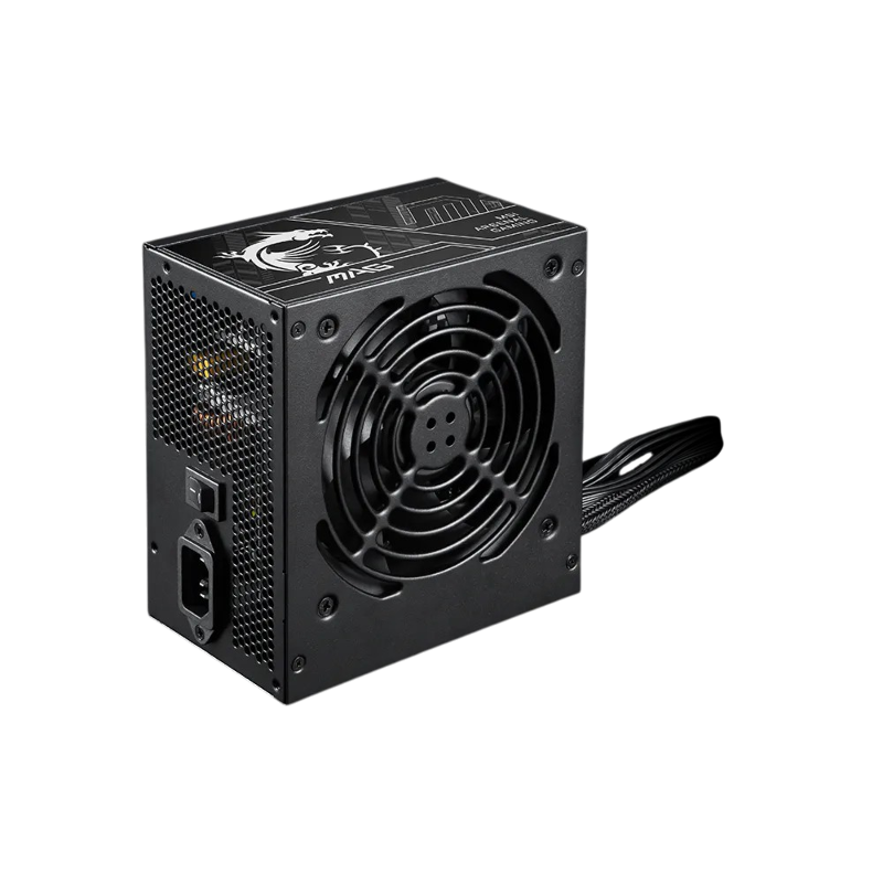 Блок питания MSI MAG A750BN PCIE5 II, 750 Вт, 80 PLUS Bronze, ATX, активный PFC, вентилятор 120x120 мм, фото 4