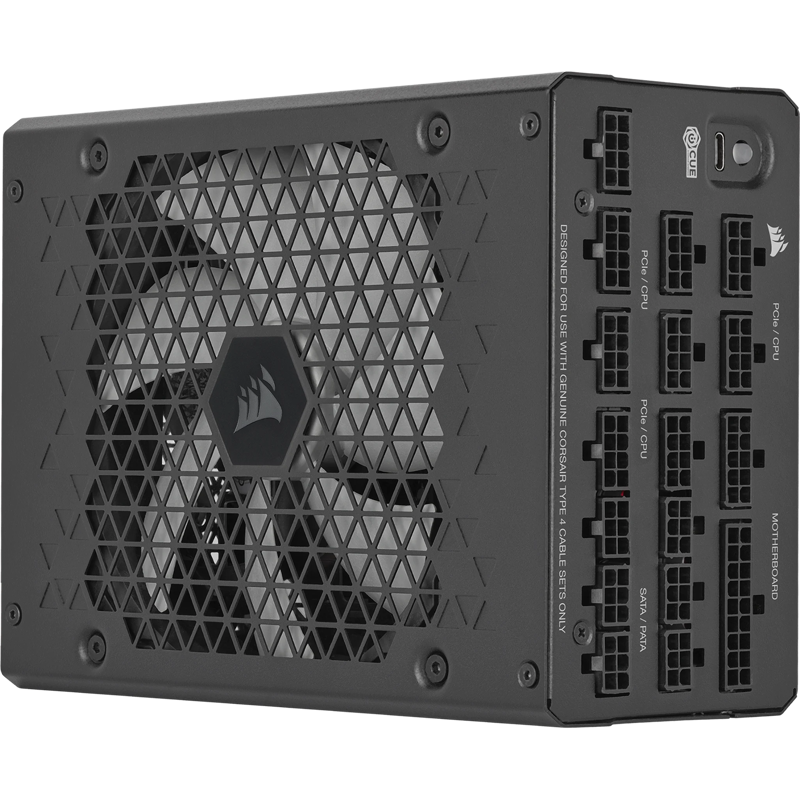 Блок питания Corsair HX1500i, 1500 Вт, 80 PLUS Platinum, ATX, активный PFC, вентилятор 140x140 мм