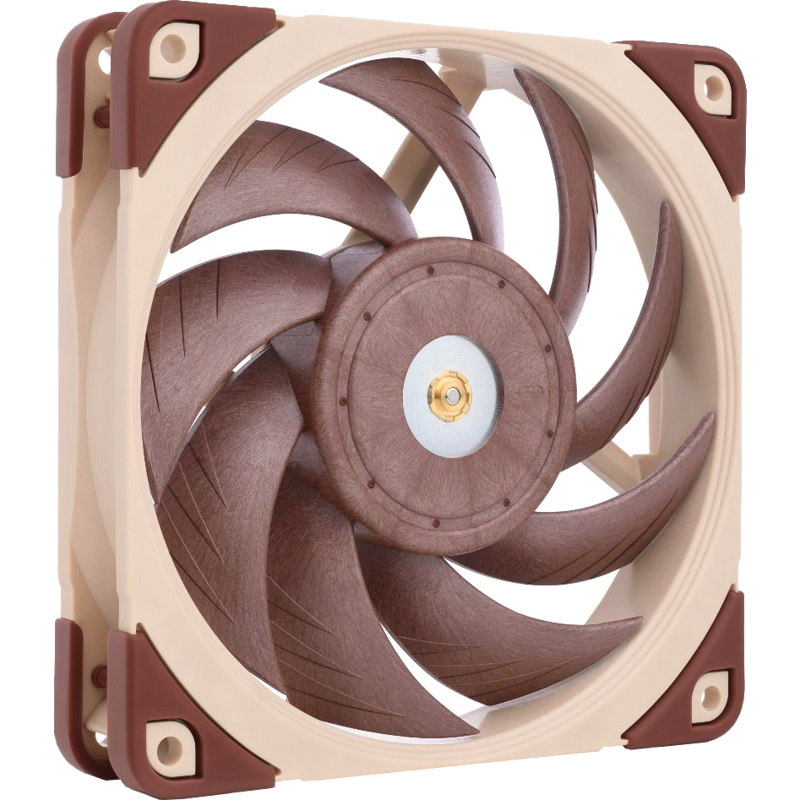 Корпусной вентилятор Noctua Cooler NF-A12x25 PWM, вентилятор 120 мм, 2000 об/мин, бежевый, шум 22.6 дБА