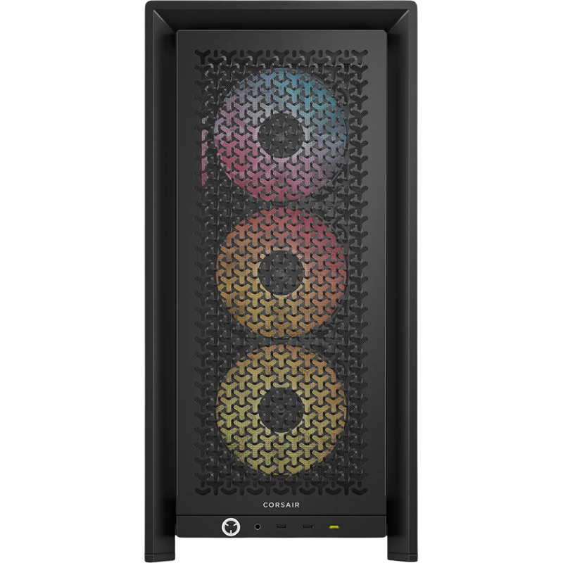 Корпус для ПК Corsair Frame 4000D LCD RS ARGB, Midi Tower, чёрный, под ATX, E-ATX, mATX, Mini-ITX, фото 3
