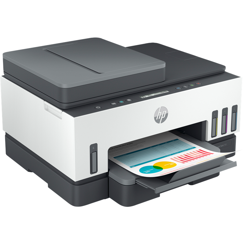 МФУ струйное HP Smart Tank 750, A4, цветная печать, 15 стр./мин, двусторонняя печать, USB, Wi-Fi, фото 8