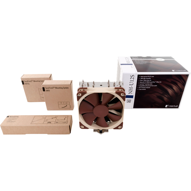 Кулер для процессора Noctua NH-U12S, AM4, AM5, LGA1150, LGA1155, LGA1156, LGA1200 и др., до 129 Вт, фото 4