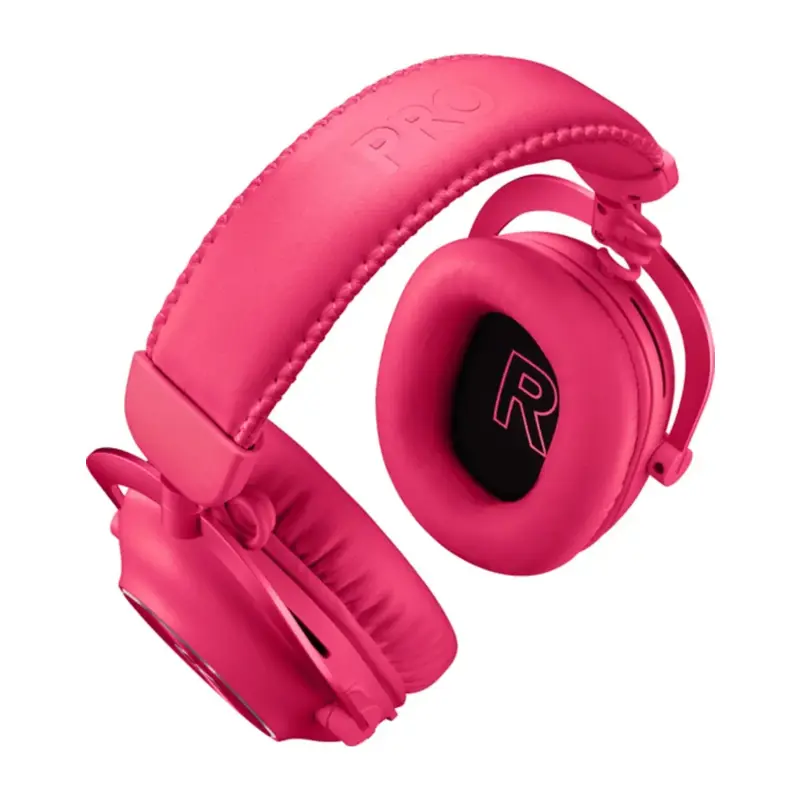 Гарнитура Logitech G PRO X 2 LIGHTSPEED - Pink, радиоканал, Mini-jack, полноразмерные, розовый, фото 5