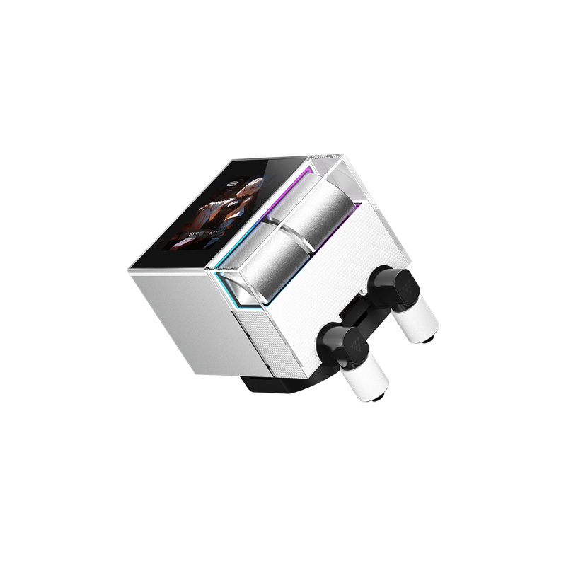 Система жидкостного охлаждения PcCooler DS360 ARGB Display WH, вентилятор 120 мм, шум 39.8 дБА, AM5, фото 4