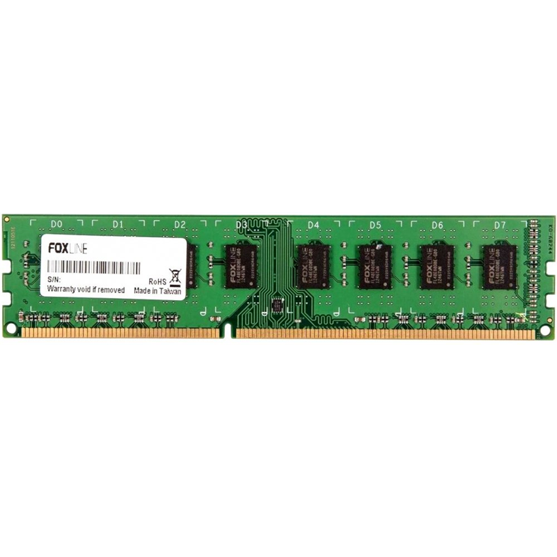 Оперативная память Foxline DIMM FL3200D4U22-16G, 16 ГБ, DDR4, 3200 МГц, PC4-25600, CL22, фото 2