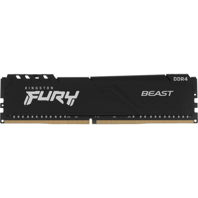 Оперативная память Kingston KF432C16BB1/16WP, 16 ГБ, DDR4, 3200 МГц, DIMM, PC4-25600, CL16
