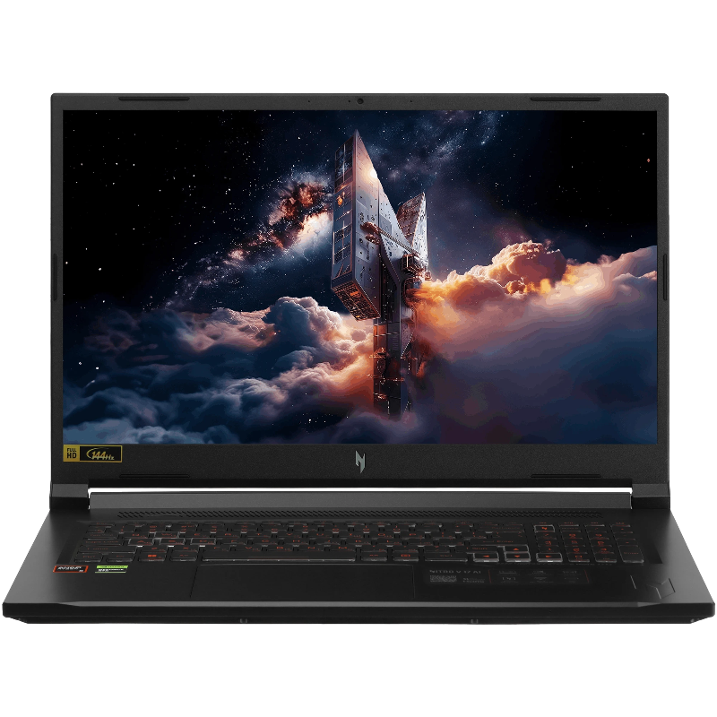 Ноутбук Acer Nitro V17 AI ANV17-41-R1G5, Ryzen 7 260, 16 ГБ ОЗУ, 1 ТБ, 17.3 дюйма