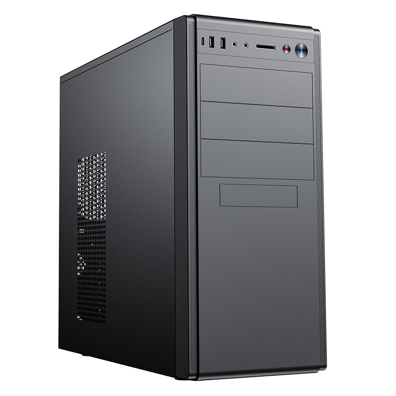 Корпус для ПК Foxline FL-886 ATX, чёрный, FL-886-U3C