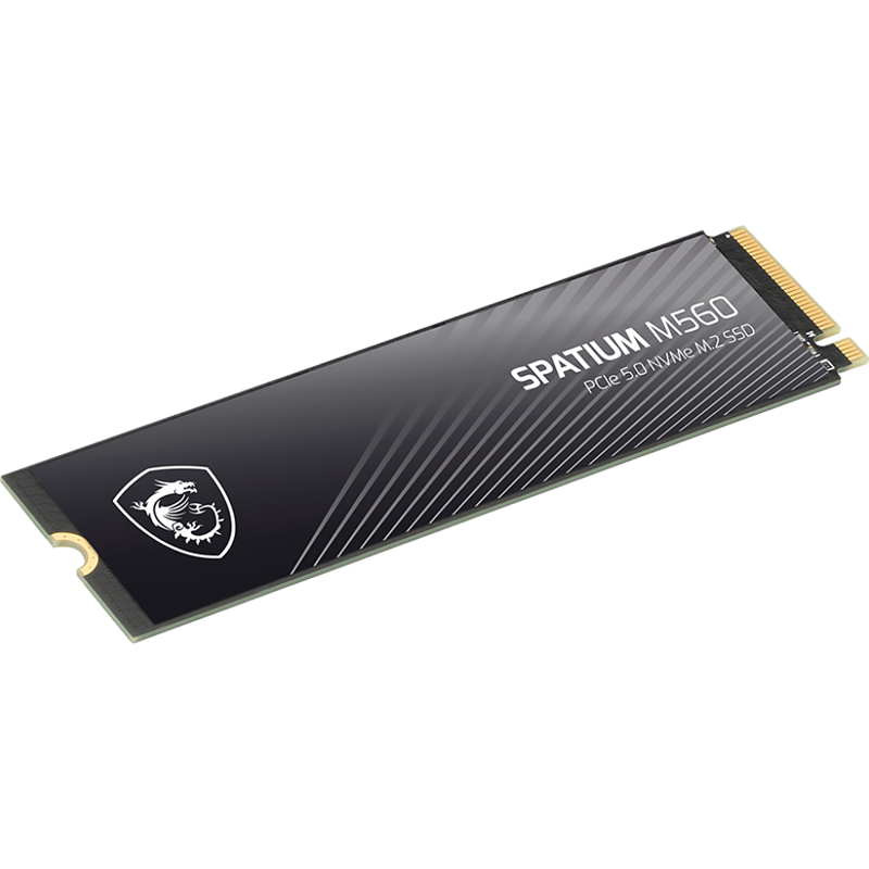 Твердотельный накопитель MSI SSD SPATIUM M560, 2 ТБ, 3D TLC, чтение 10300 МБ/с, 1200 ТБ, фото 3