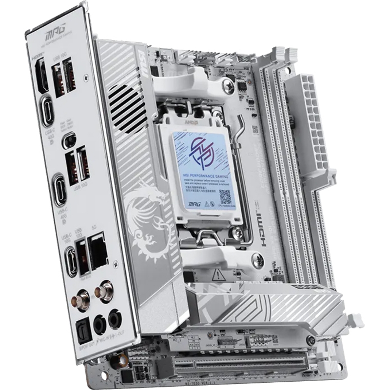 Материнская плата MSI MPG X870I EDGE TI EVO WIFI, AM5, AMD X870, DDR5, фото 4