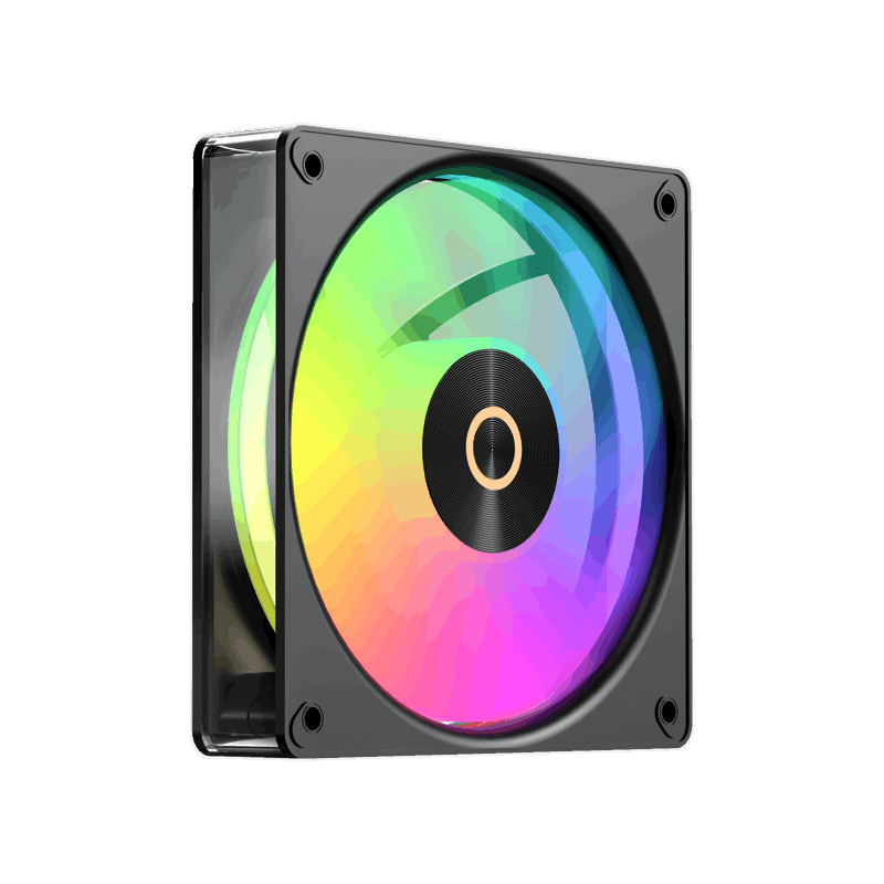 Корпус для ПК Ocypus Delta C74 BK ARGB, Midi Tower, чёрный, под ATX, mATX, mITX, подсветка ARGB, фото 10