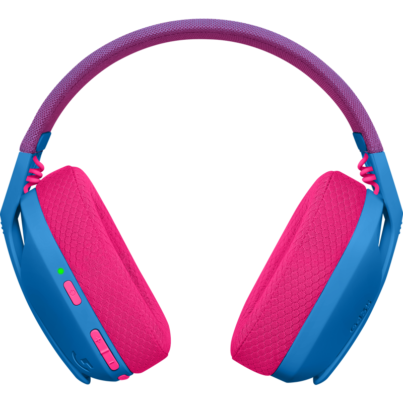 Гарнитура Logitech G435 LIGHTSPEED BLUE, радиоканал, Bluetooth 5.0, полноразмерные, голубой, для геймеров, фото 3