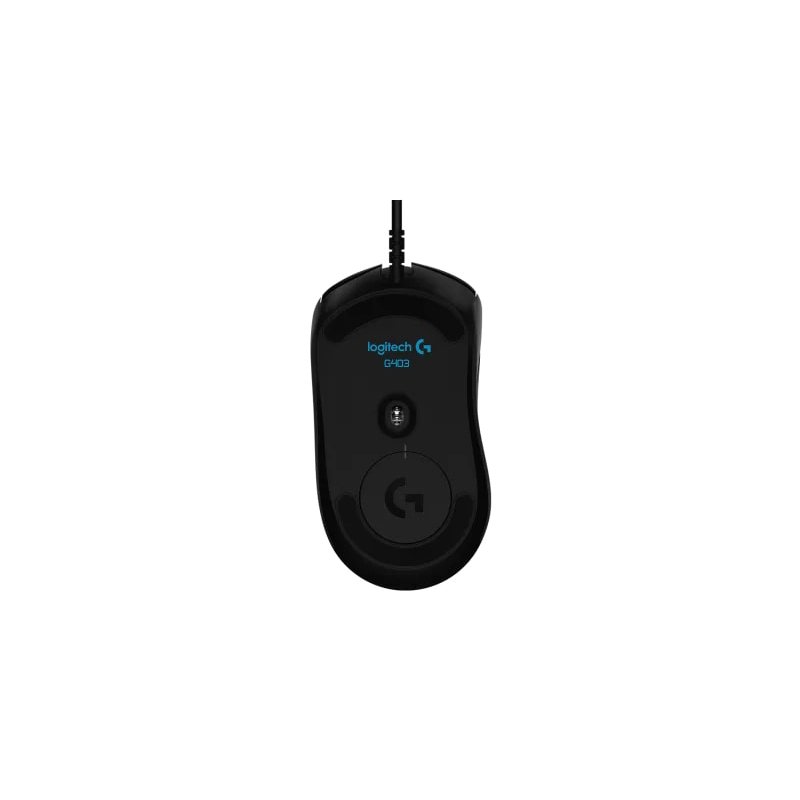 Мышь Logitech G403 HERO, проводное подключение, USB-A, 25600 dpi, чёрный, подсветка, фото 2