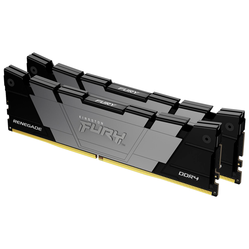 Оперативная память Kingston KF432C16RB2K2/16, 16 ГБ (2x8 ГБ), DDR4, 3200 МГц, DIMM, CL16
