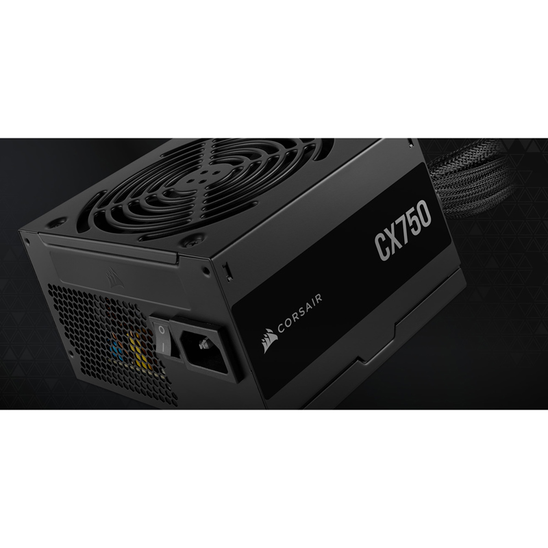 Блок питания Corsair CX750, 750 Вт, 80 PLUS Bronze, ATX, активный PFC, вентилятор 120x120 мм, фото 7
