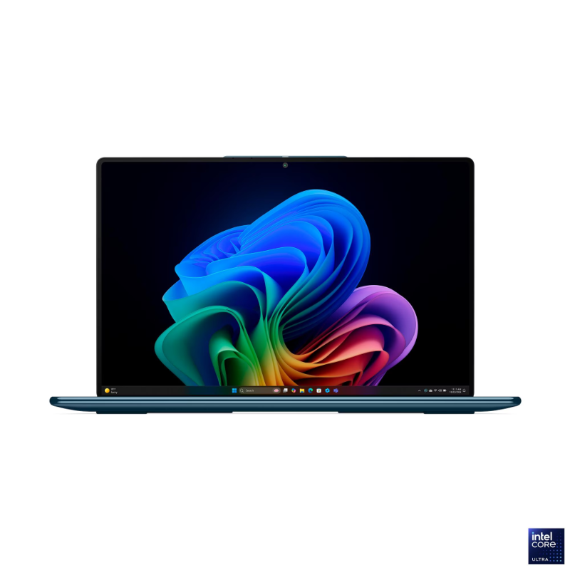 Ноутбук Lenovo Yoga Slim 9 14ILL10 14"(3840x2400 OLED)/Touch/Intel Core Ultra 7 256V(2.2Ghz)/16384Mb/1024PCISSDGb/noDVD/Int:Intel Arc Graphics 140V/Cam/BT/WiFi/75WHr/war 1y/1.23kg/tidal teal/Win11Home + 65W, RU kbd, фото 7