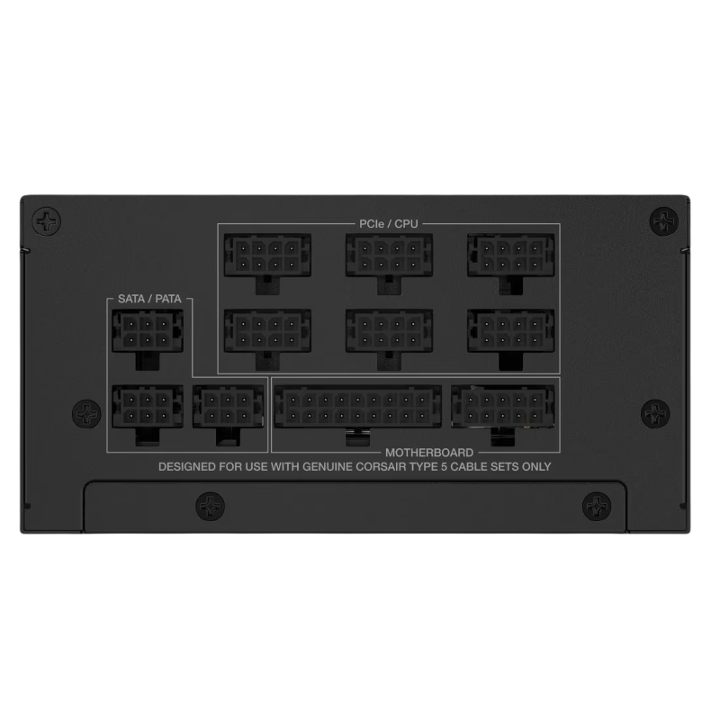 Блок питания Corsair SF1000, 1000 Вт, 80 PLUS Platinum, SFX, активный PFC, вентилятор 92x92 мм, фото 2