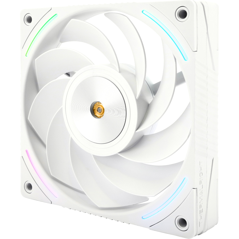 Корпусной вентилятор Thermalright Cooler Reverse TL-K12RW, вентилятор 120 мм, 2150 об/мин, белый, шум 27 дБА, фото 4