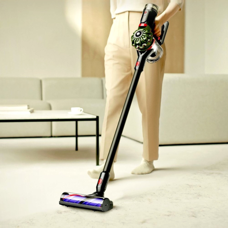 Пылесос Dyson V8 New Cyclone, уборка сухая, контейнер, чёрный, фото 5