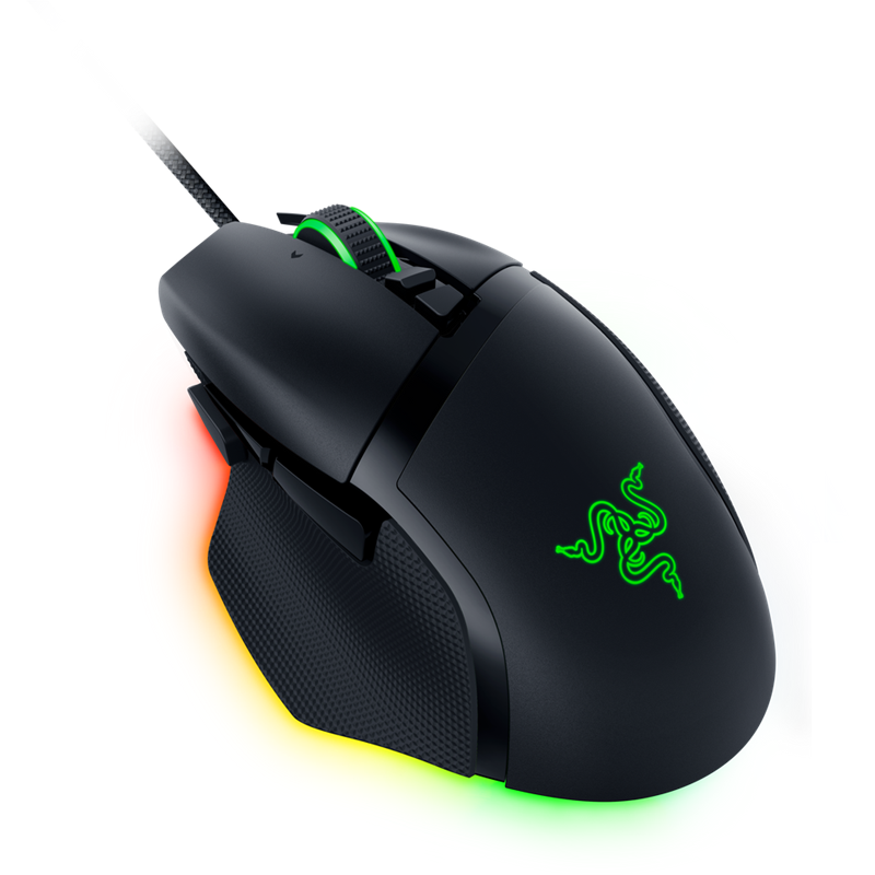 Мышь Razer Basilisk V3, проводное подключение, USB-A, 26000 dpi, чёрный, подсветка, фото 8