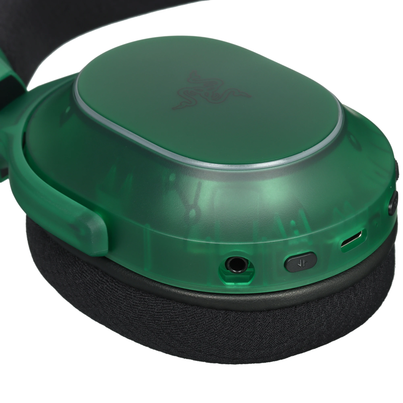 Гарнитура Razer Barracuda X Chroma - Phantom Green, радиоканал, Bluetooth 5.3, зелёный, фото 7