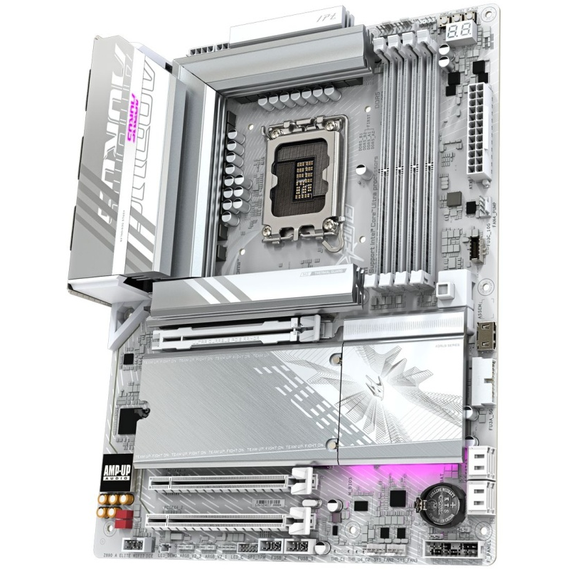 Материнская плата Gigabyte Z890M A ELITE WF7 ICE, LGA1851, Intel Z890, Micro-ATX, DDR5, фото 3