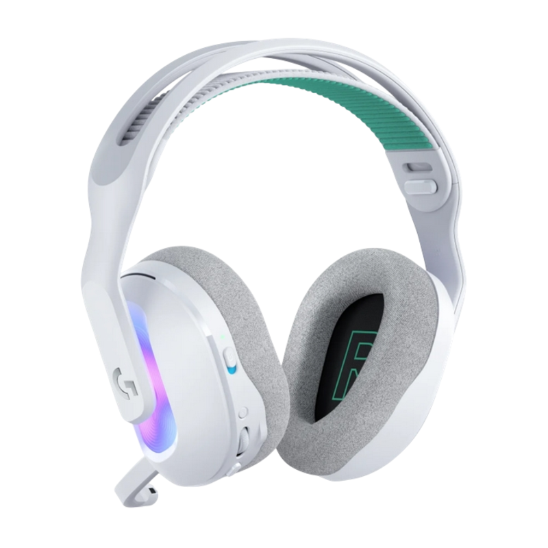Гарнитура Logitech G522 LIGHTSPEED, радиоканал, Bluetooth 5.3, USB Type-C, полноразмерные, белый, фото 2