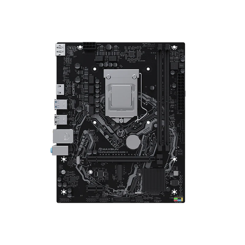 Материнская плата Maxsun MS-Challenger B460M-D, LGA1200, Intel B460, Micro-ATX, DDR4, фото 2