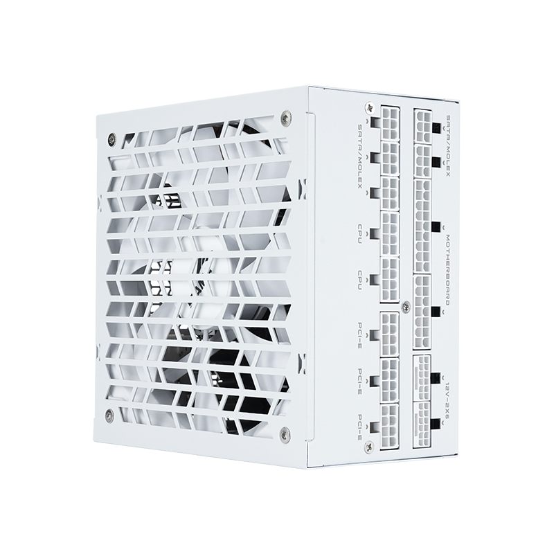 Блок питания Sama P1200, 1200 Вт, 80 PLUS Platinum, ATX, активный PFC, вентилятор 140x140 мм, белый