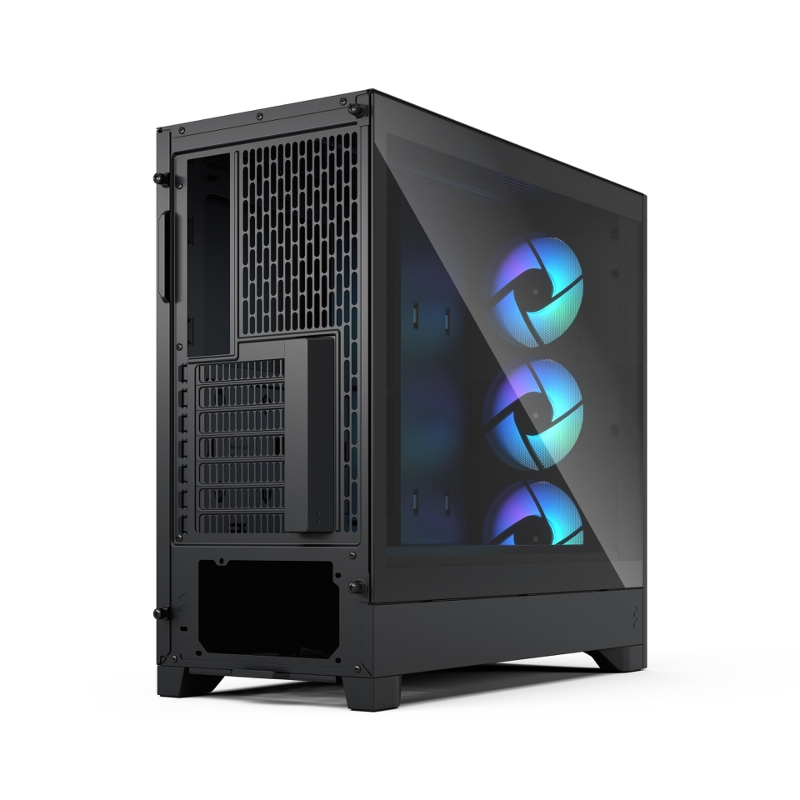 Корпус для ПК Fractal Design Pop 2 Air TG RGB, Midi Tower, чёрный, под ATX, mATX, mITX, подсветка ARGB, фото 6