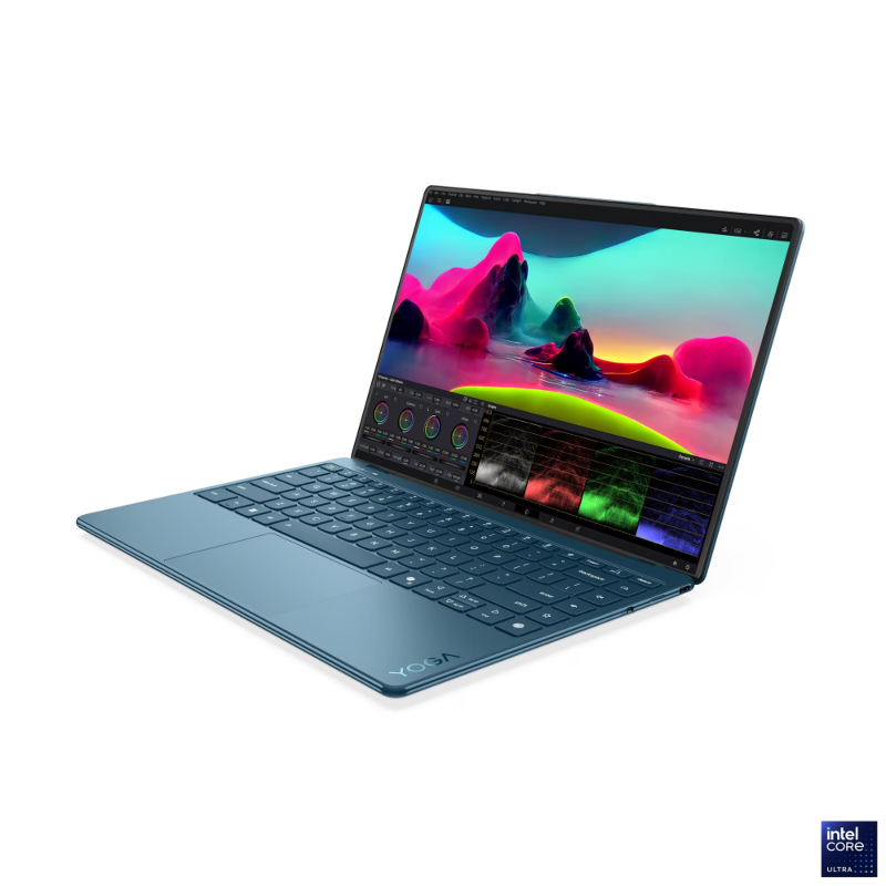 Ноутбук Lenovo Yoga Slim 9 14ILL10 14"(3840x2400 OLED)/Touch/Intel Core Ultra 7 256V(2.2Ghz)/16384Mb/1024PCISSDGb/noDVD/Int:Intel Arc Graphics 140V/Cam/BT/WiFi/75WHr/war 1y/1.23kg/tidal teal/Win11Home + 65W, RU kbd, фото 15