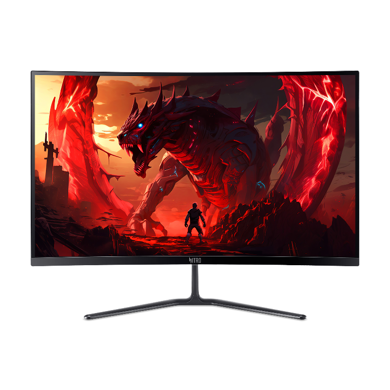 Монитор Acer Nitro ED270UX6bmiipx, 27 дюймов, 2560x1440, 220 Гц, VA, изогнутый, чёрный